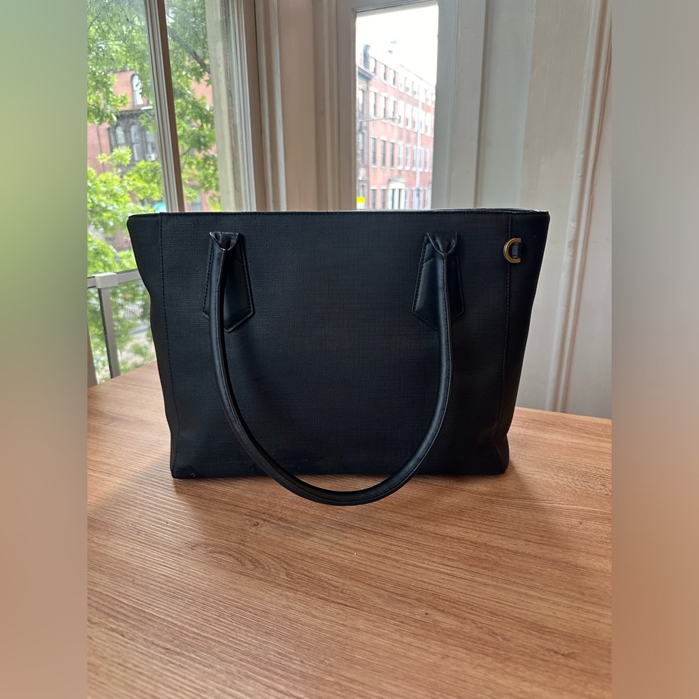 Dagne Dover Black Tote Bag